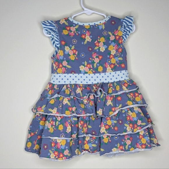 Matilda Jane Ruffle Flower Floral Shirt 4 - Picture 2 of 4